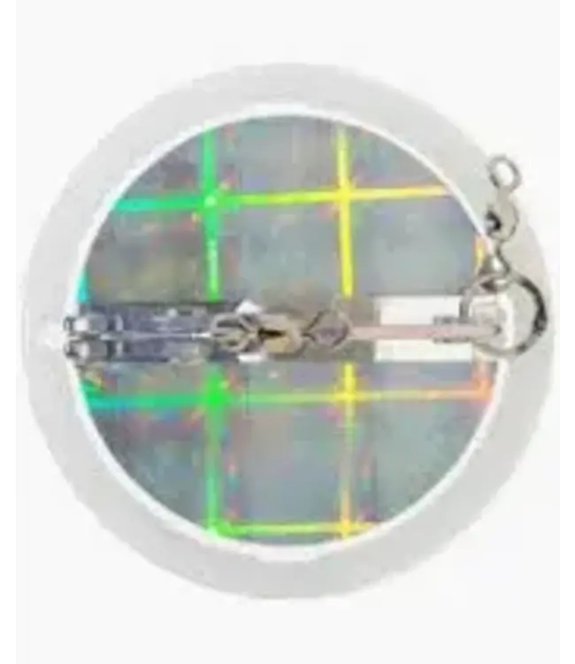 Luhr-Jensen LUHR-JENSEN SZ-1 DIPSY DIVER CLEAR/SILVER DISC TAPE