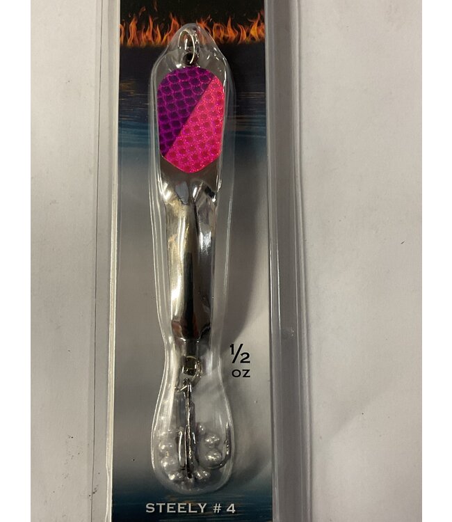 Iron Decoy Iron Decoy Steely 4 SILVER HOT PURPLE PINK 1/2oz