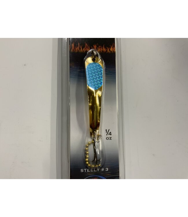 Iron Decoy Iron Decoy Steely 3 GOLD LIGHT BLUE 1/4oz