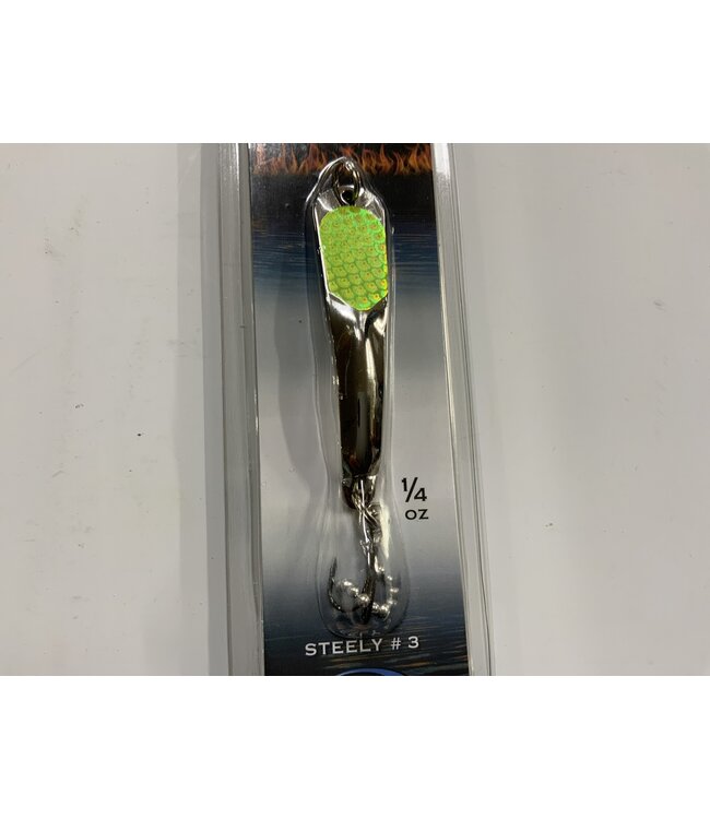 Iron Decoy Iron Decoy Steely 3 SILVER CHARTREUSE 1/4oz