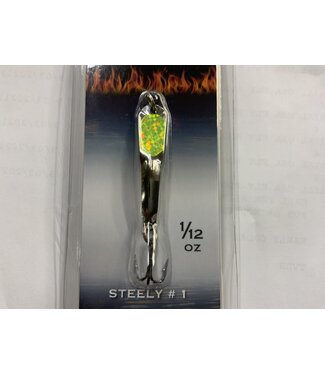 Iron Decoy Iron Decoy Steely 1 SILVER CHARTREUSE 1/12oz