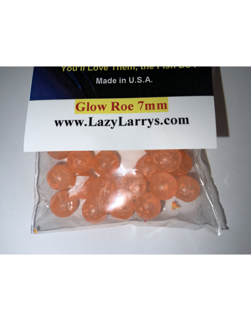 7MM LAZY LARRY'S BEADS GLOW ROE