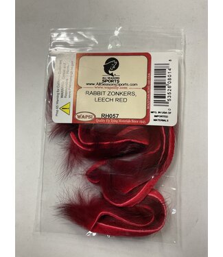 Wapsi (RH057) RABBIT ZONKERS, LEECH RED