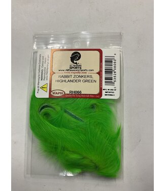 Wapsi (RH066) RABBIT ZONKERS, HIGHLANDER GREEN