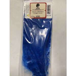Wapsi SELECT MARABOU PLUMES, BLUE MA082
