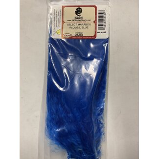 Wapsi SELECT MARABOU PLUMES, BLUE MA082