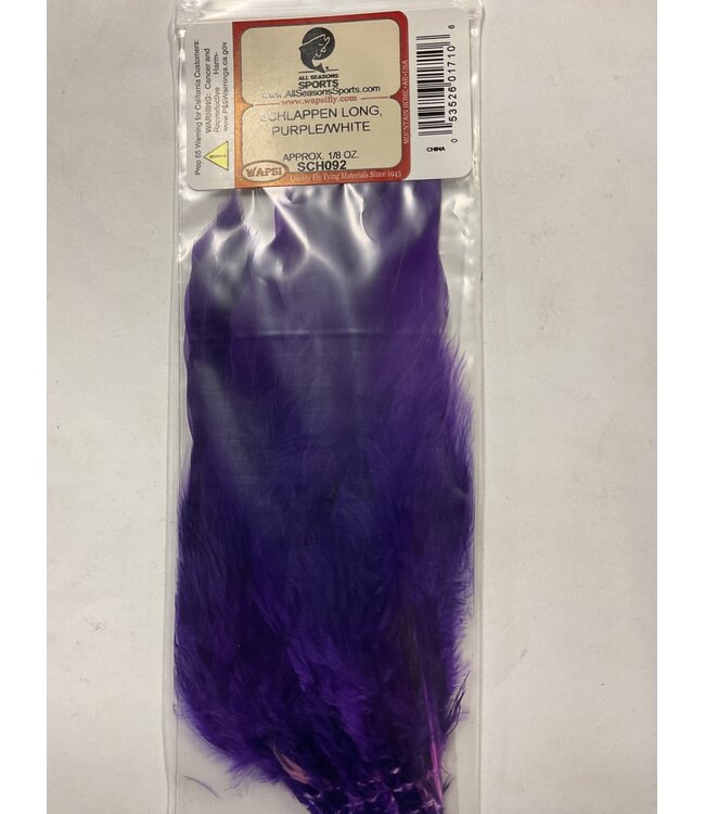 Wapsi STRUNG SCHLAPPEN LONG, PURPLE/WHITE SCH092