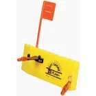 OFF SHORE TACKLE OFFSHORE SST PRO MAG PLANER BOARD (LEFT) , YELLOW, 13.5" X 4" X 1.25",INCL. FLAG, OR18, OR16