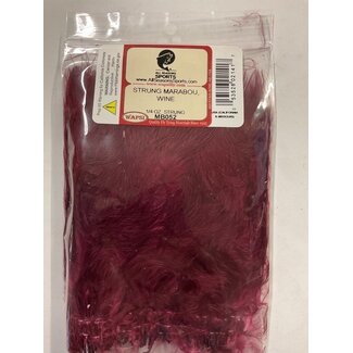 Wapsi STRUNG MARABOU, WINE (MB052)