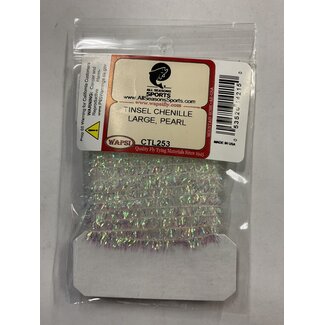 Wapsi TINSEL CHENILLE LARGE, PEARL (CTL253)