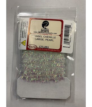 Wapsi TINSEL CHENILLE LARGE, PEARL (CTL253)