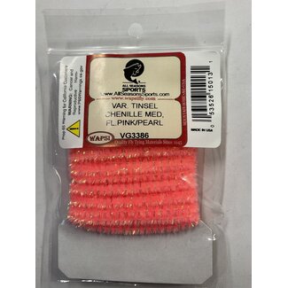 Wapsi VAR. TINSEL CHENILLE MED VG3386 FL.PINK/PEARL
