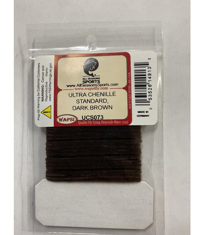 Wapsi ULTRA CHENILLE STANDARD, DARK.BROWN UCS073