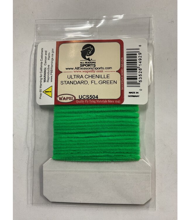 Wapsi ULTRA CHENILLE STANDARD, FL.GREEN UCS504