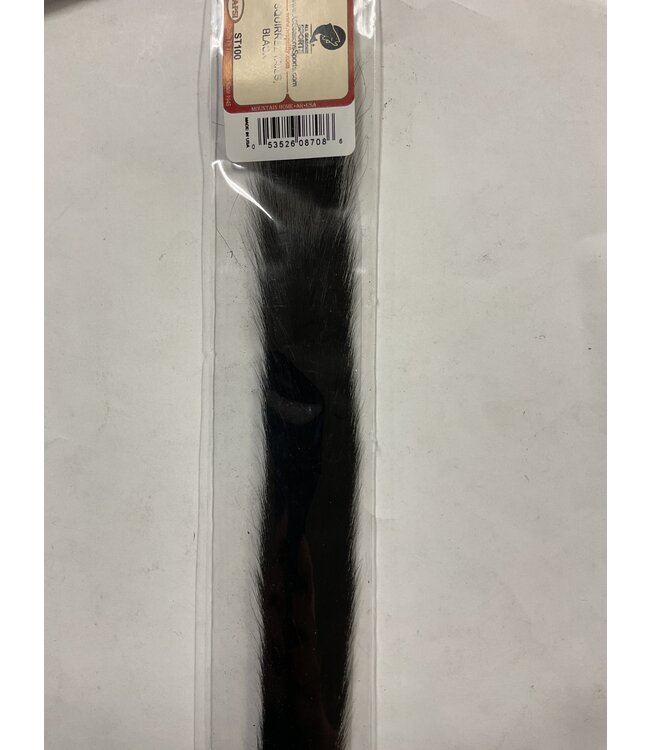 Wapsi SQUIRREL TAIL, BLACK (ST100)
