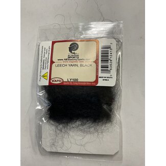 Wapsi LEECH YARN, BLACK (LY100)