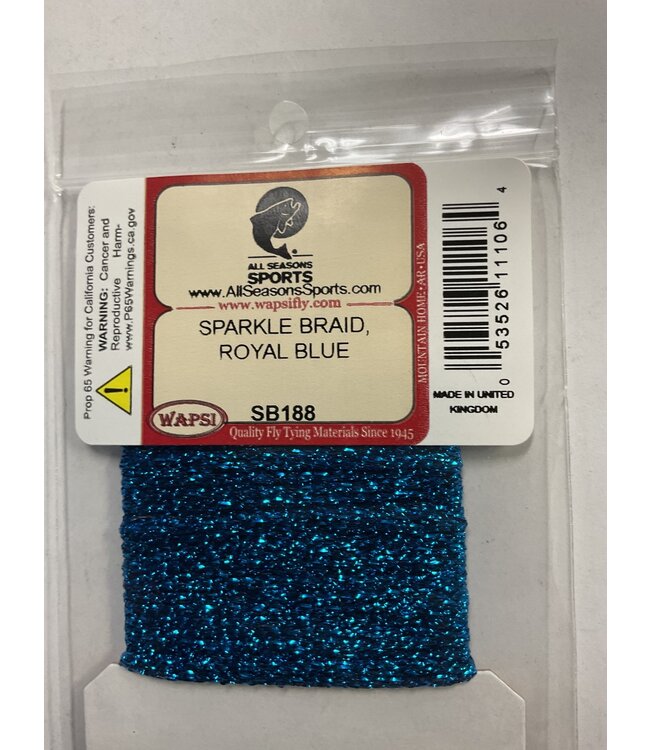 Wapsi SPARKLE BRAID, ROYAL BLUE SB188