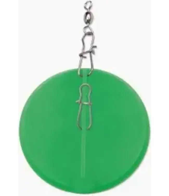 LUHR-JENSEN SZ-3 DIPSY DIVER 4-7/8" KELLY GREEN /WHITE BOTTOM, MAGNUM