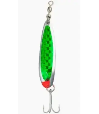 LUHR-JENSEN KROCODILE SPOON 5/8OZ CHROME/GREEN PRISM