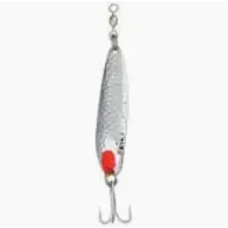 LUHR-JENSEN KROCODILE SPOON 5/8OZ HAMMERED CHROME
