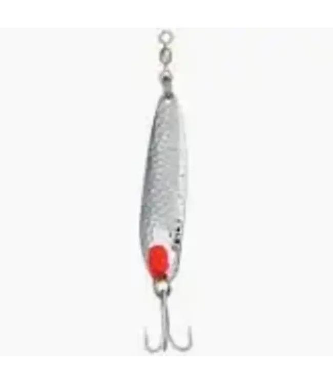 LUHR-JENSEN KROCODILE SPOON 5/8OZ HAMMERED CHROME