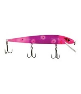Warrior Lures CUSTOM PAINTED Smithwick Perfect 10    PURPLE SALAMANDER 5 1/2inch 5/8oz