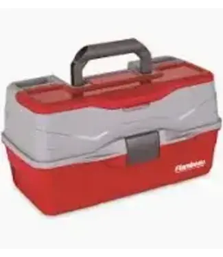 FLAMBEAU/FEATHER FLEX Flambeau 3 Tray Tackle Box Gray/Red