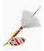SHELDONS (MEPPS) (B5ST S/RW-W) MEPPS AGLIA DRESSED 1/2OZ, SILVER/RED & WHITE