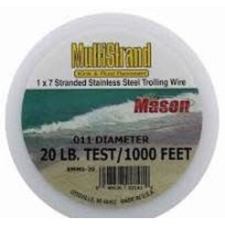 MASON BROWN MULTISTRAND 20 LB 1000FT SPOOL