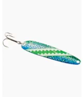 Gibbs-Delta Tackle (SH323) MICHIGAN STINGER - STINGER - SILVER HAMMERED - MODIFIED DOLPHIN