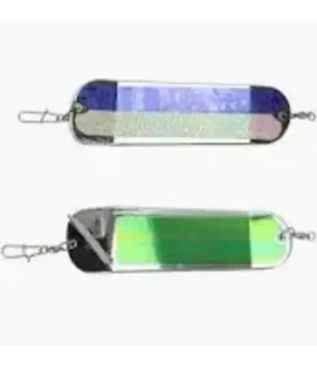 (PC8-882)PRO-TROLL PROCHIP 8 FLASHER POLLYWOG PURPLE, CR GLOW ON CHROME