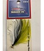 Challenger Lures CHALLENGER MARABOU JIG GOLD HD/ OLIVE, BLACK & WHITE BODY 1/32oz