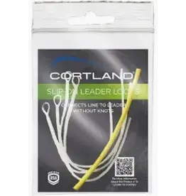 Cortland Cortland Slip-on Leader Loops Clear 50# 4Pack