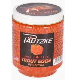 PAUTZKE BAIT CO., INC. Pautzke Bait BALLS O' FIRE - Trout Eggs Premium 8 OZ