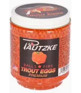 PAUTZKE BAIT CO., INC. Pautzke Bait BALLS O' FIRE - Trout Eggs Premium 8 OZ