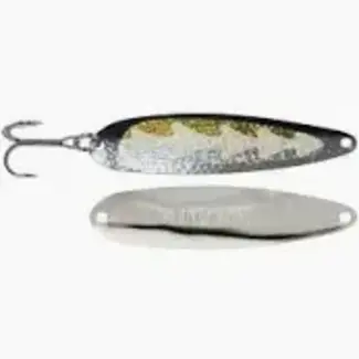 Gibbs-Delta Tackle MICHIGAN STINGER - STINGRAY - SILVER HAMMERED BLACK WIGGLE UV (NSH1CIUV29)