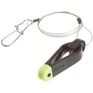 SCOTTY SCOTTY 1181 MINI POWER GRIP PLUS LINE RELEASE WITH 18" LEADER & CANNONBALL SNAP