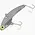 SteelShad Fishing Company Steelshad Blade Bait Mini 1/4oz Silver