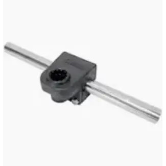 SCOTTY Rail Mounting Adapter, Black, 7/8" Round Rail