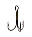 Addya Outdoors Inc. ADDYA OPEN EYE, SPLIT SHANK, CLIP-IN BRONZE TREBLE HOOKS, X STRONG BRONZE SZ 8 5PK