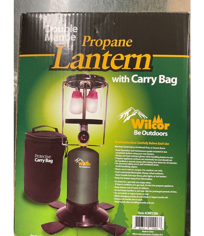 Wilcor Double Mantle Propane Lantern