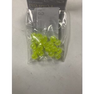Lazy Larry's 7MM LAZY LARRY'S BEADS  GREEN GLIMMER