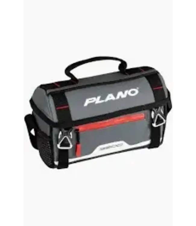 Plano 3500 Size Softsider Tackle bag, w/ 2-3500's, Grey