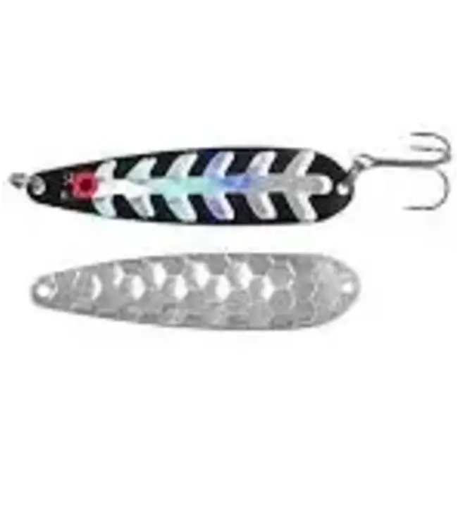 DREAMWEAVER LURE COMPANY (SS0194) DREAMWEAVER SUPER SLIM SPOON LAZER GLOW SPOOK