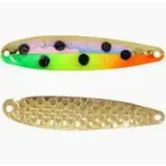 DREAMWEAVER LURE COMPANY DREAMWEAVER SUPER SLIM SPOON RASTA GOOSE GOLD (SS2443)