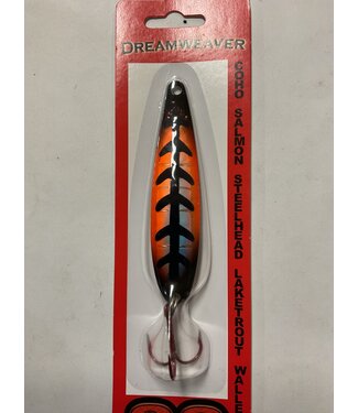 DREAMWEAVER LURE COMPANY (SS1428DUV) DREAMWEAVER SUPER SLIM SPOON HALLOWEEN