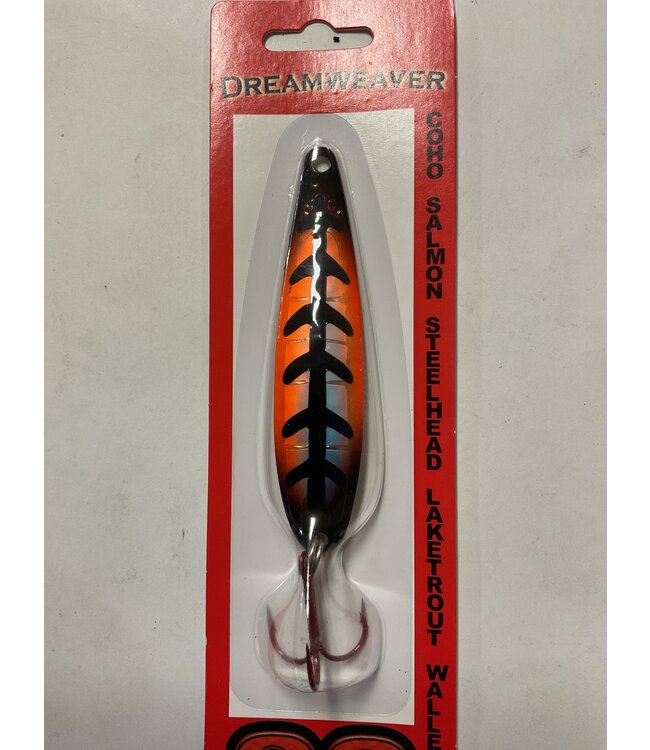 DREAMWEAVER LURE COMPANY (SS1428DUV) DREAMWEAVER SUPER SLIM SPOON HALLOWEEN