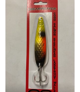 DREAMWEAVER LURE COMPANY (SS 2422) DREAMWEAVER SUPER SLIM SPOON GOLD RUSH