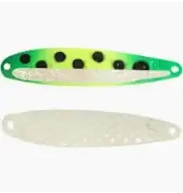 DREAMWEAVER LURE COMPANY (DW0503) DREAMWEAVER EXTENDED GLOW SERIES SPOON - GLOW FROG WHITE BELLY