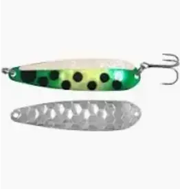 DREAMWEAVER LURE COMPANY (DW0502) DREAMWEAVER EXTENDED SERIES SPOON - GLOW FROG SILVER BELLY